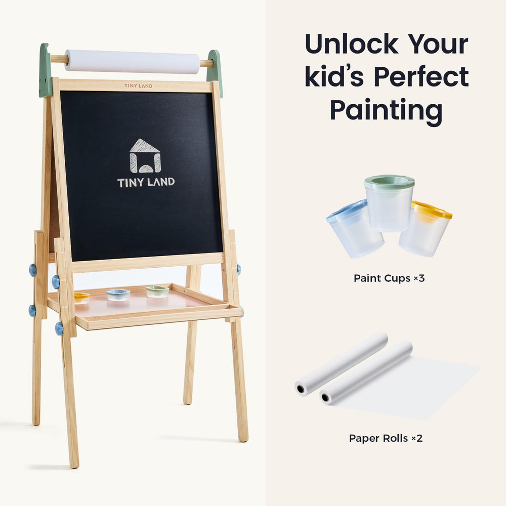 Tiny Land adjustable-height setting grows with your child.