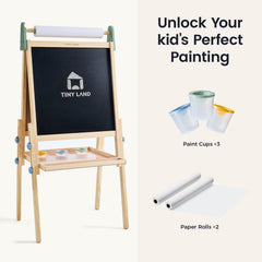 Tiny Land adjustable-height setting grows with your child.
