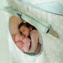 Tiny Land Tent sturdy poles preserve shape during active play