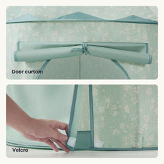 Tiny Land Play Tent lightweight materials make moving between rooms effortless