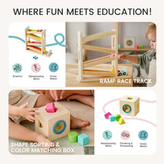 Tiny Land lacing beads set builds grip strength and concentration through threading.