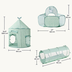 Tiny Land tunnel connections ensure smooth transitions for imaginative play
