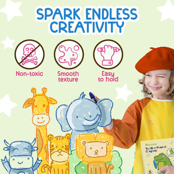 TinyGeeks 12 vibrant colors to boost color recognition and imagination