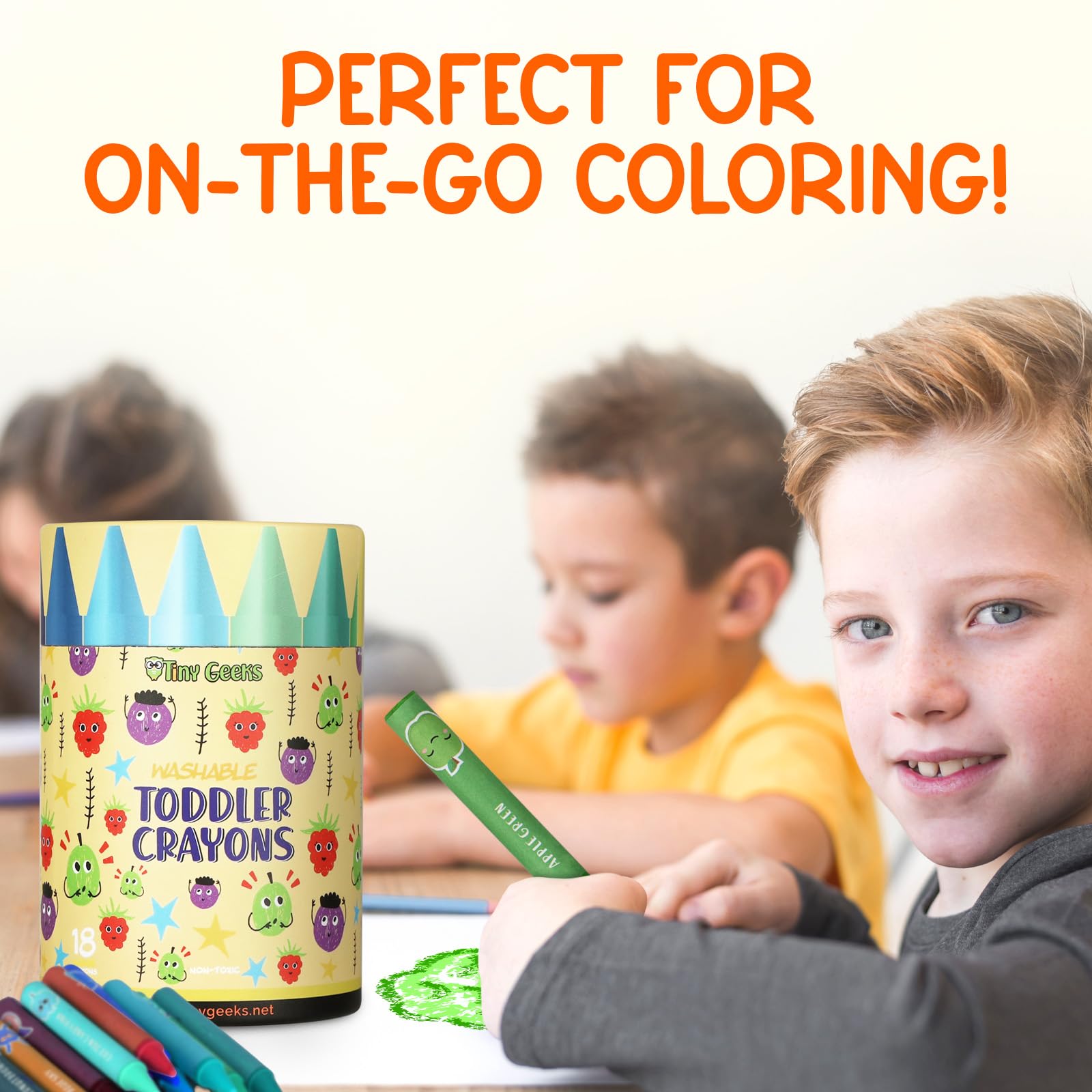 TinyGeeks travel container keeps colors organized for on-the-go art