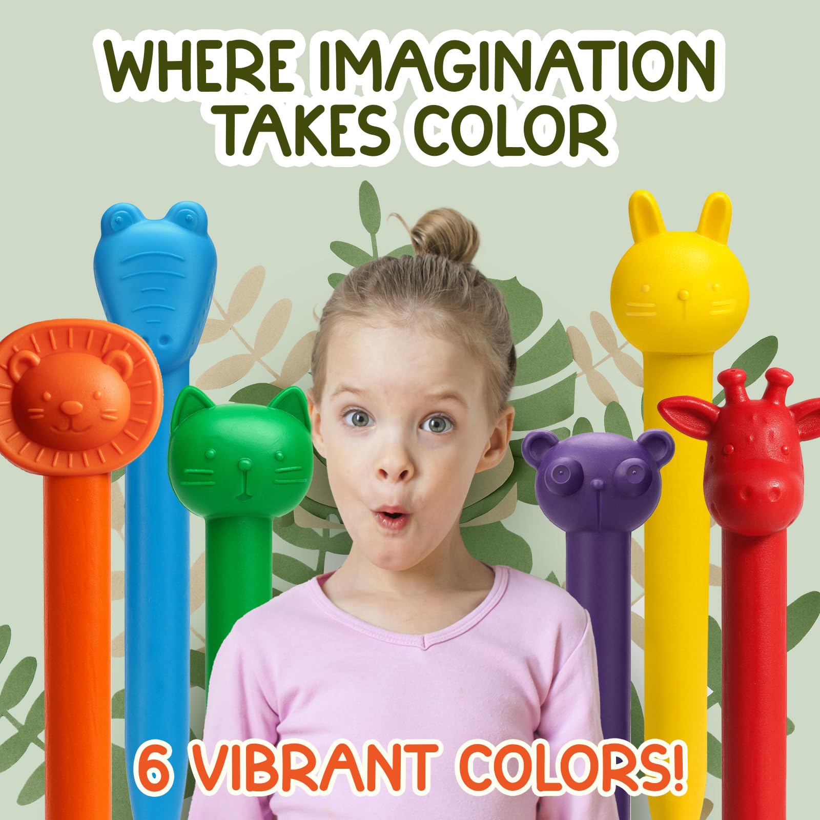 TinyGeeks Safari-themed shapes bring playful scenes to life.