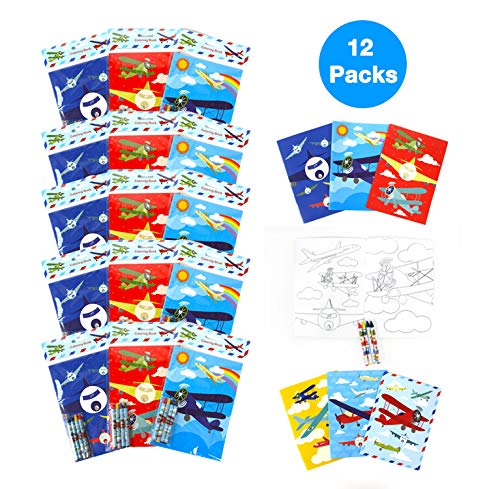 TINYMILLS airplane themed party favors for birthdays and events