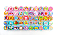 TINYMILLS party favors stamps ideal for goody bags and prizes