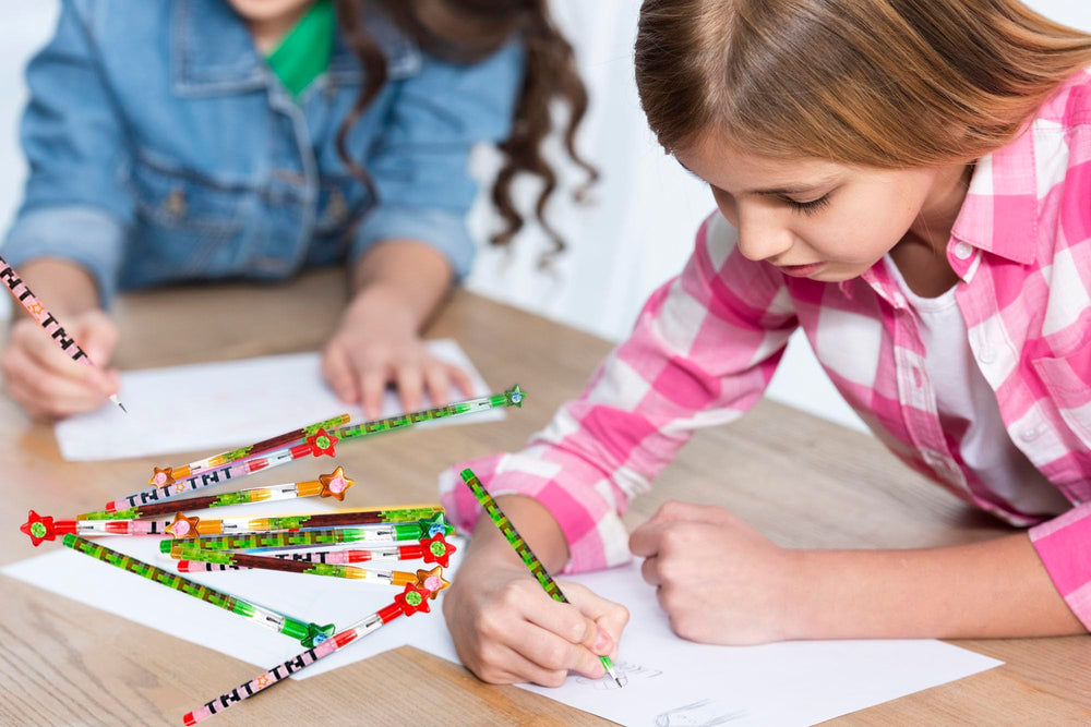 TINYMILLS Pixel Miner designs spark imaginative drawing with colorful details.