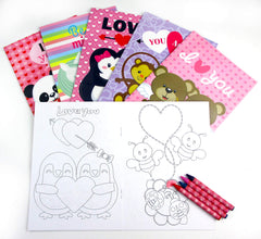 TINYMILLS Valentine classroom exchange image ready-to-distribute favors and gifts