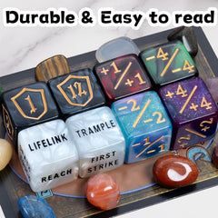 Tinzum classic D20 offers accurate dice feel for consistent random rolls.
