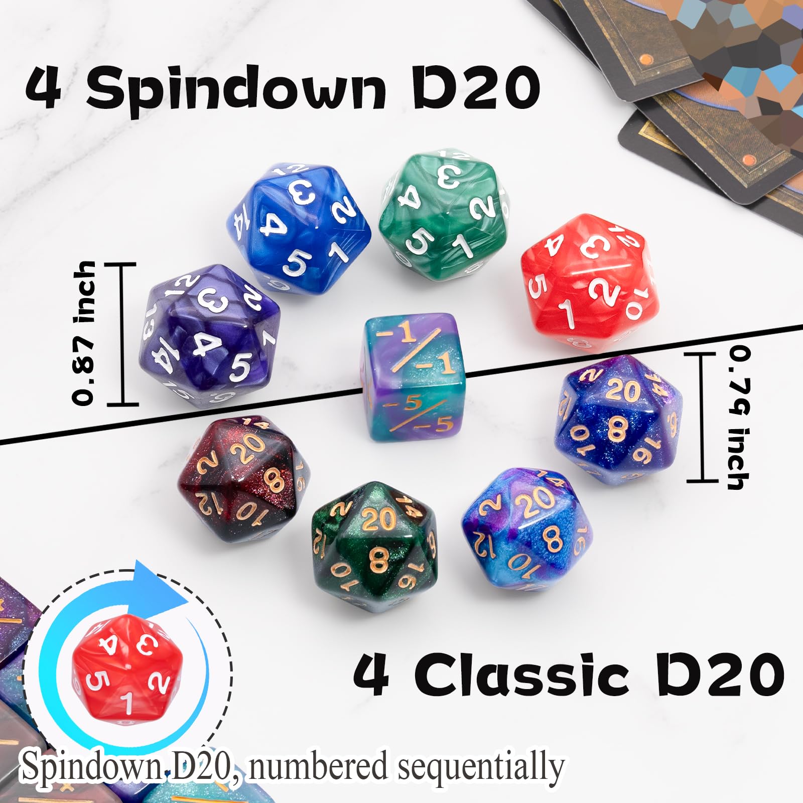 Tinzum shield dice provide visible counters and reliable status tracking for critical turns.