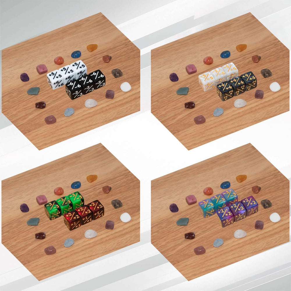 Tinzum velvet pouch keeps dice secure during travel.