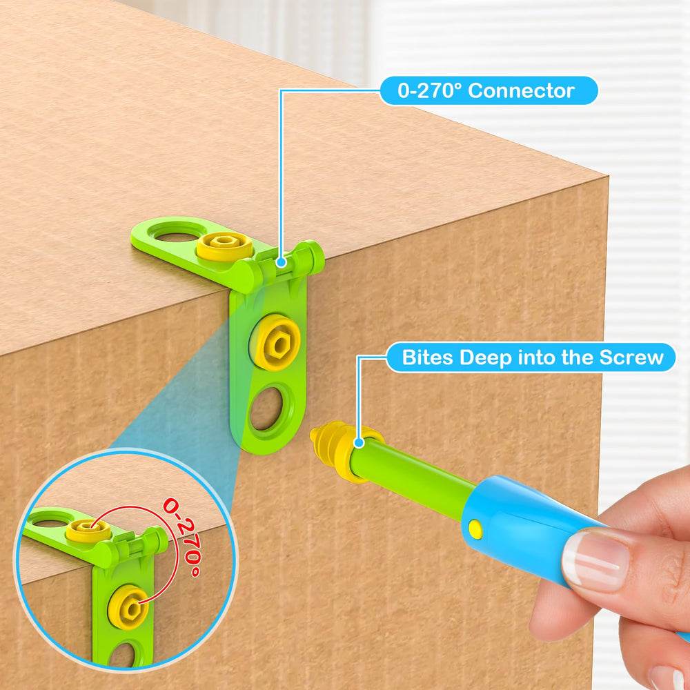 Tiocky hole punch facilitates quick, clean cardboard assembly