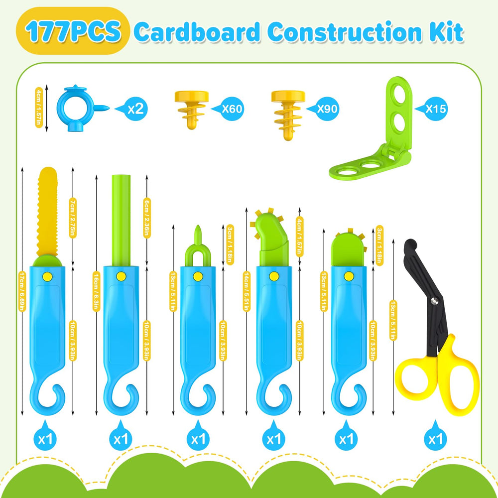 Tiocky safe cardboard cutter ergonomic handle supports little hands