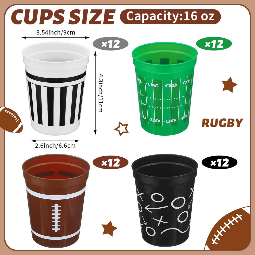 Tioncy football cups design 2 adds sporty flair and practical capacity.