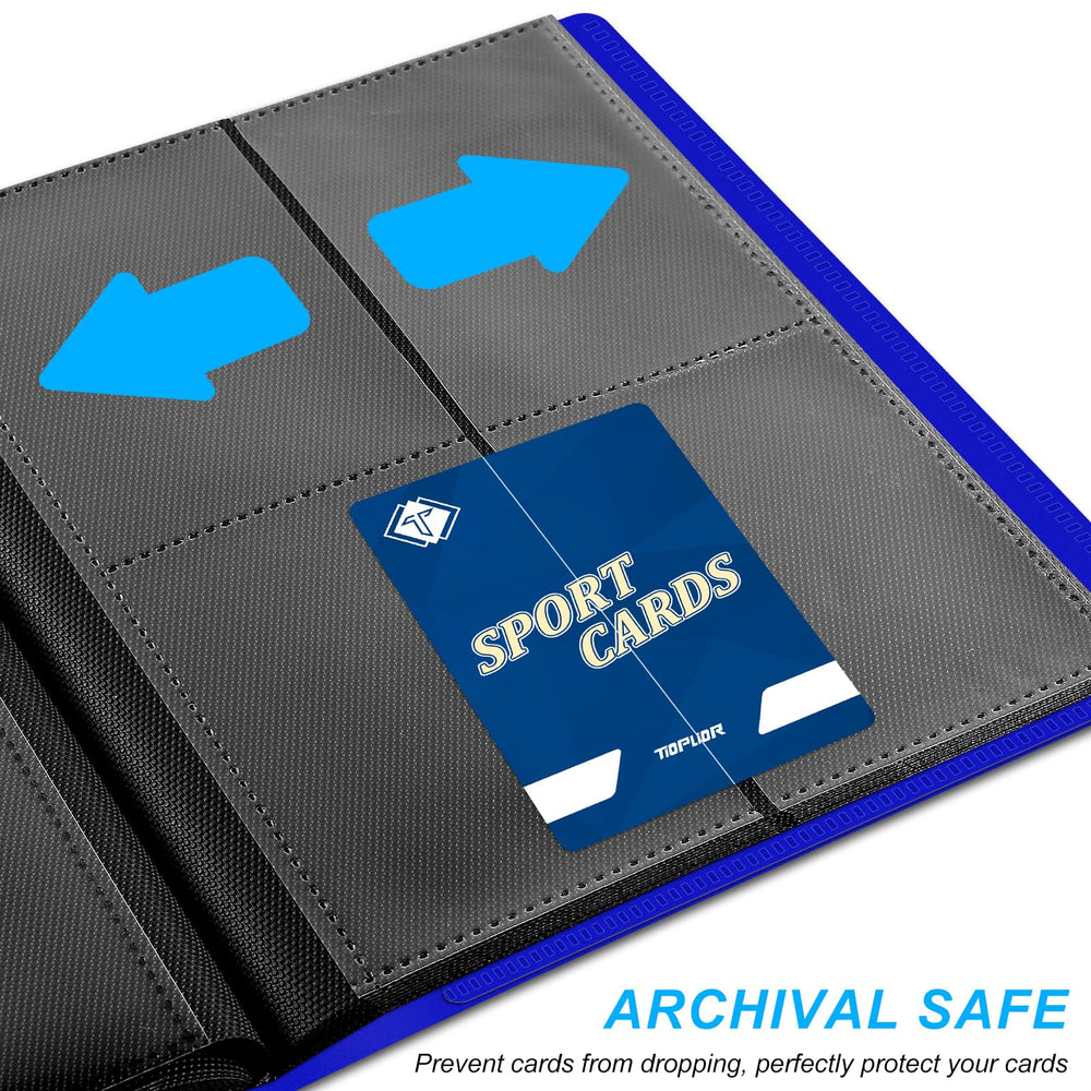 TiopLior standard-size pockets store MTG and other cards.