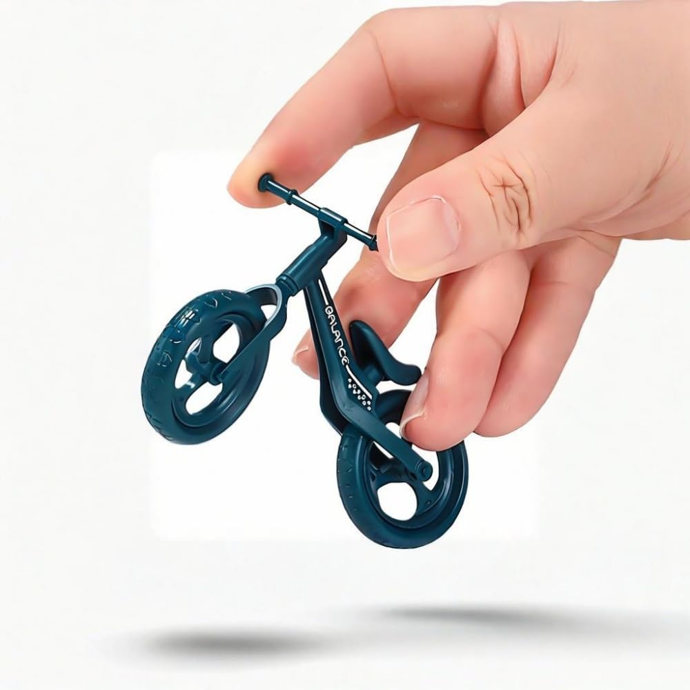Tiosen mini finger mountain bike, assembled, perfect desk display and conversation starter.