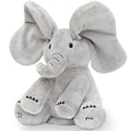 Tippi Peek-a-Boo Elephant sings with interactive mode to delight newborns