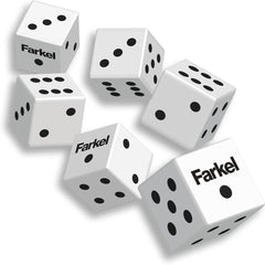 Tipsy Land Classic Farkel Dice Tube travel-compact for easy road trips.