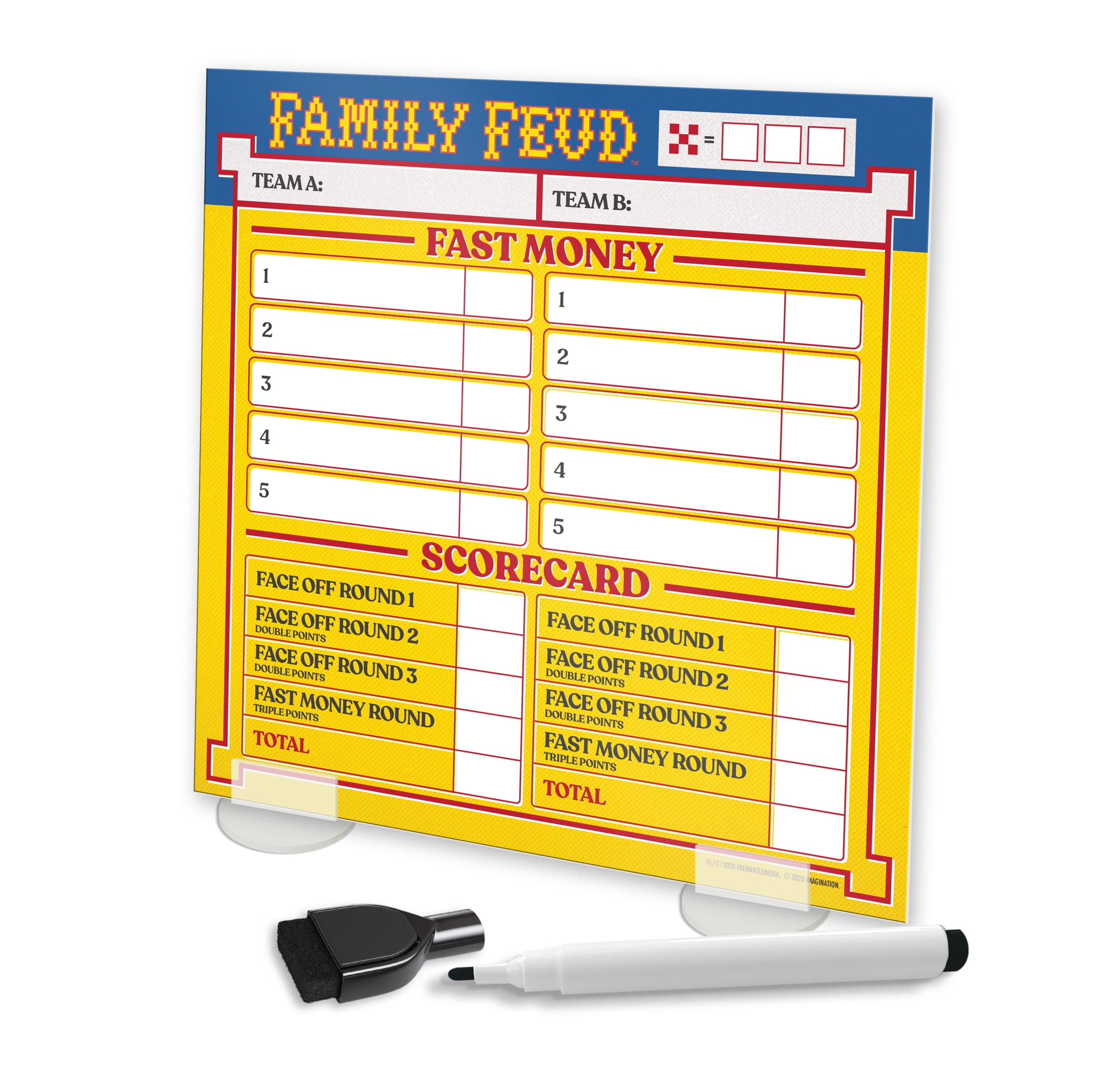 Tipsy Land Family Feud Retro Edition dry erase pen for reusable rounds