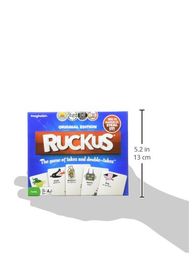 Tipsy Land Ruckus original edition gameplay scene showing fast stealing and rapid thinking for family fun.