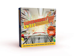 Tipsy Land Supermarket Sweep game front box for family game night fun