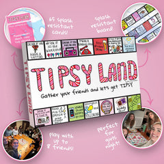 Tipsyland Original Edition dare cards spark bold dares and laughter.