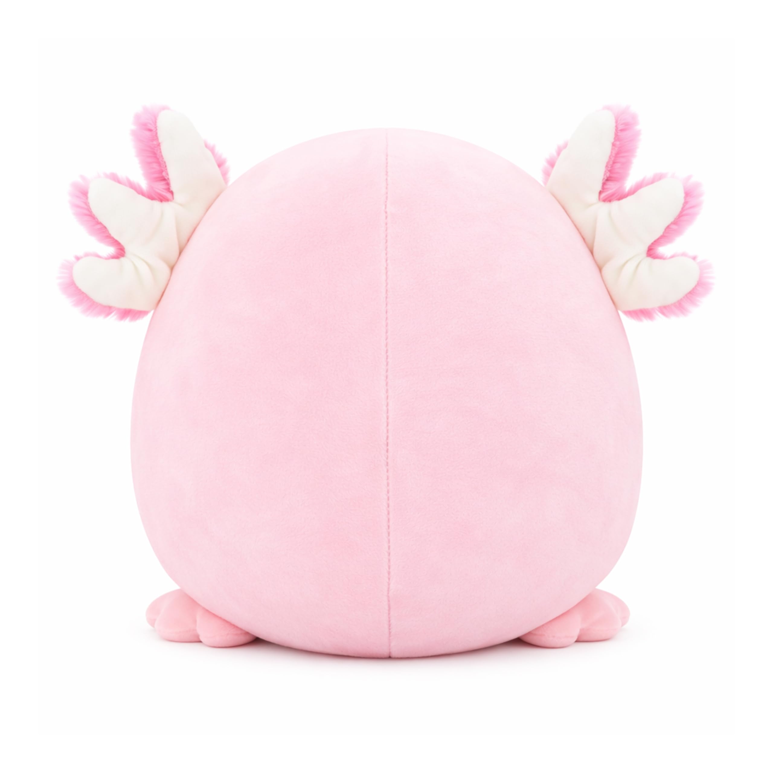 Tiralia axolotl plush showing strong stitching promises durability during hugs and play.