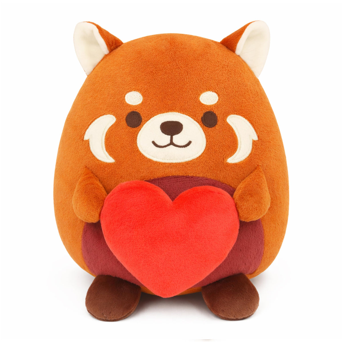 Tiralia heart-hugging red panda plush for cozy hugs and gifts