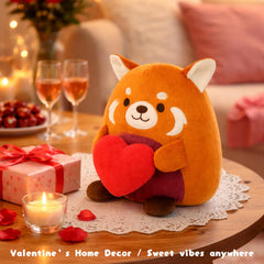 Tiralia kid-friendly cuddly red panda plush encourages comforting play
