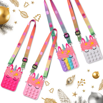 Tirdkid gift-ready unicorn purse suitable for birthdays and holidays