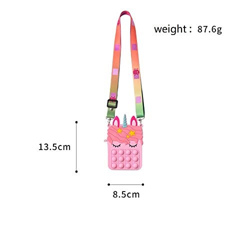 Tirdkid rainbow strap adjustable for comfortable crossbody wear