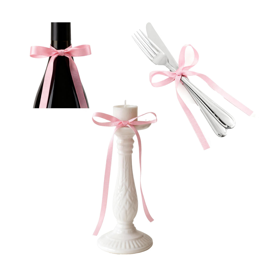 Tisbonsy multi-color bow toppers for versatile party styling