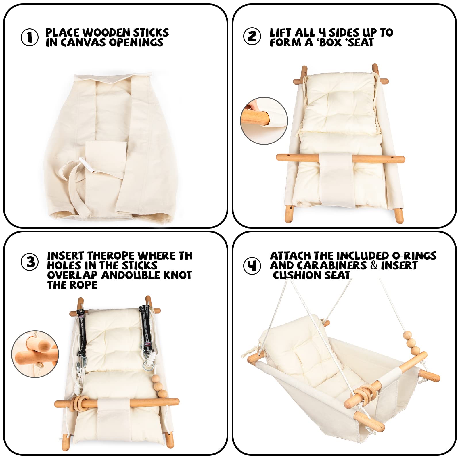 Tislly portable design allows quick placement with no tools.