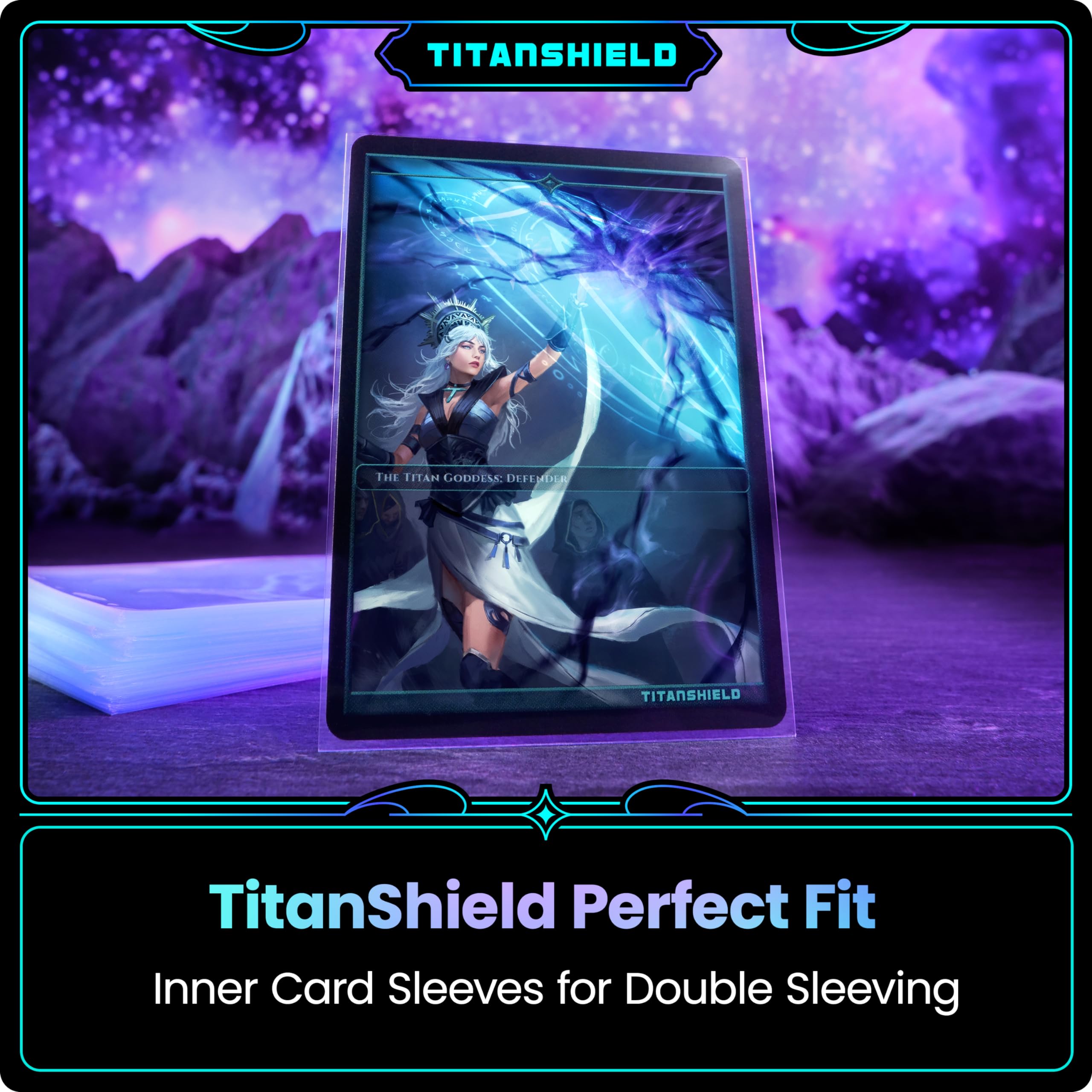 TitanShield 200 inner sleeve provides crystal-clear 64x89mm fit