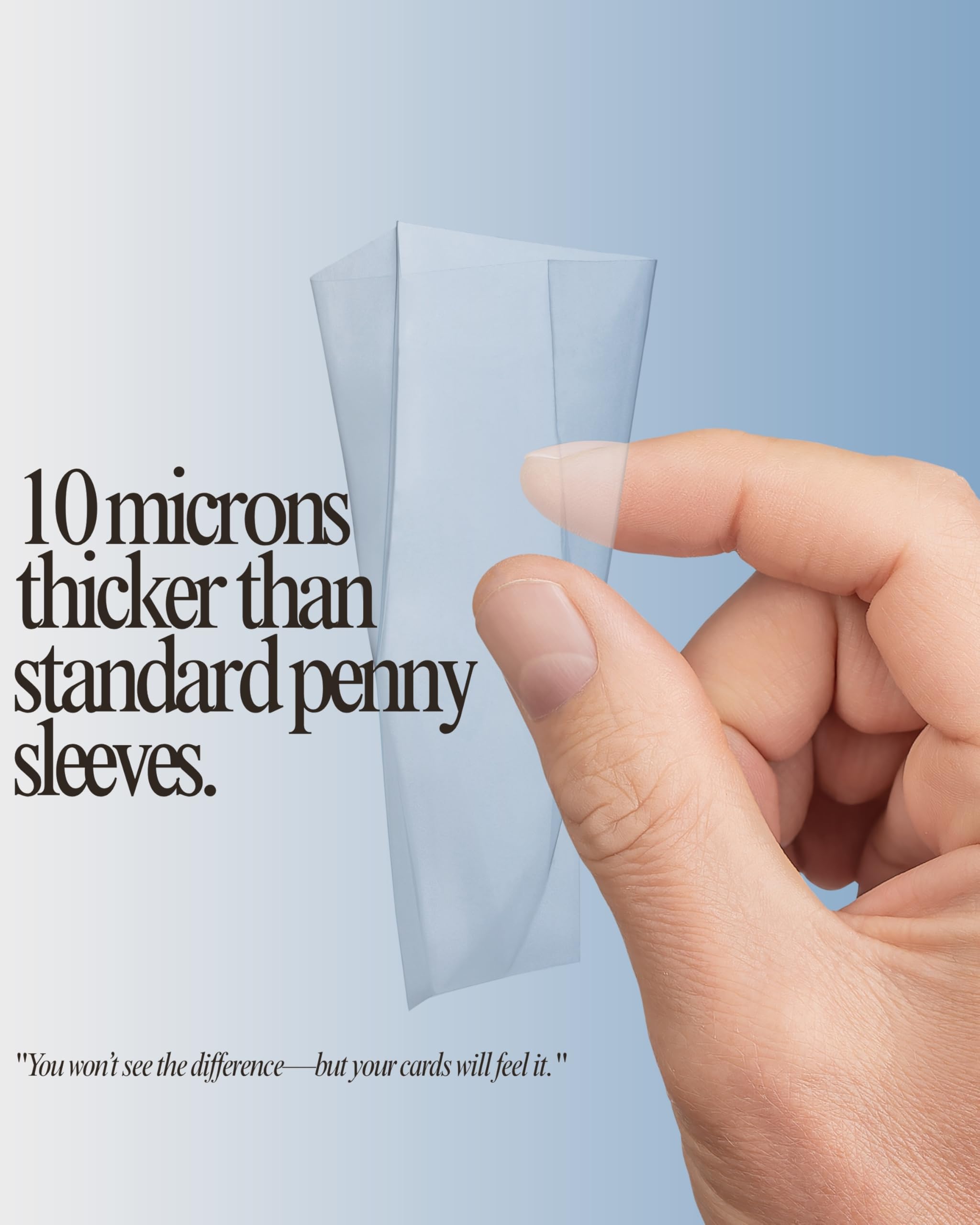 TitanShield 60 micron sleeves are thicker for added protection