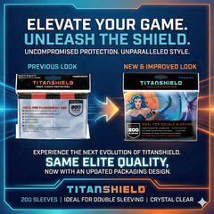 Bulk pack of 1,000 TitanShield inner sleeves for easy storage