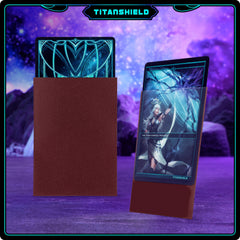 TitanShield premium sleeves, back matte to reduce glare and provide secure handling.