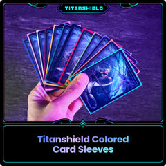 TitanShield standard 66x91mm fits most common trading cards securely.