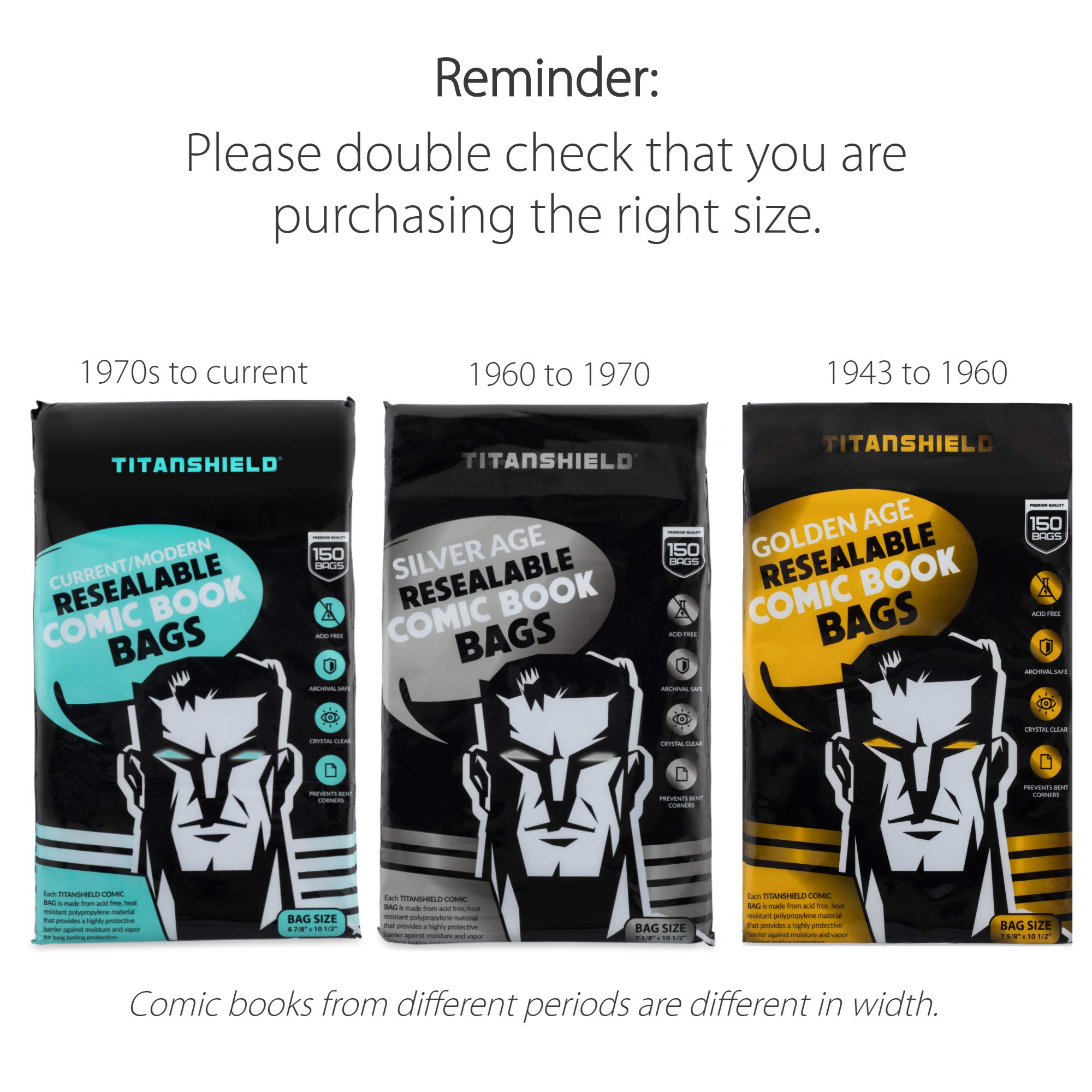 TitanShield storage solution enables efficient organization of comic backups.