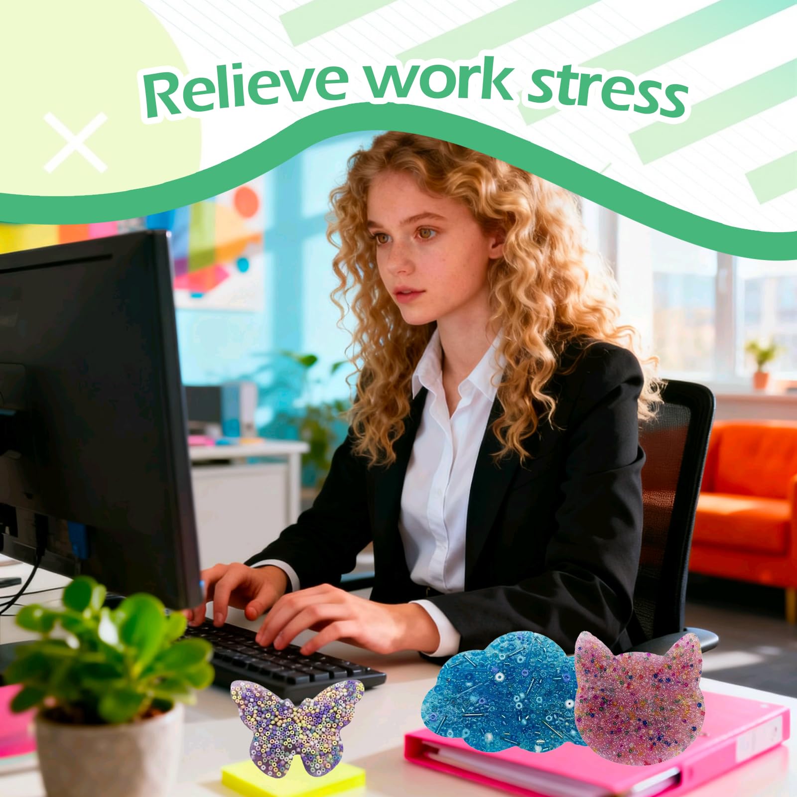 Titata office-ready fidget pad for discreet desk use