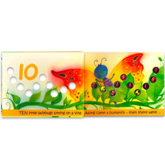 Titoland Ten Little Ladybugs touch-and-feel book invites sensory exploration