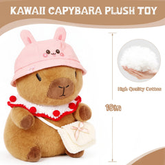 TITQWOP capybara plush outfits collection for creative styling