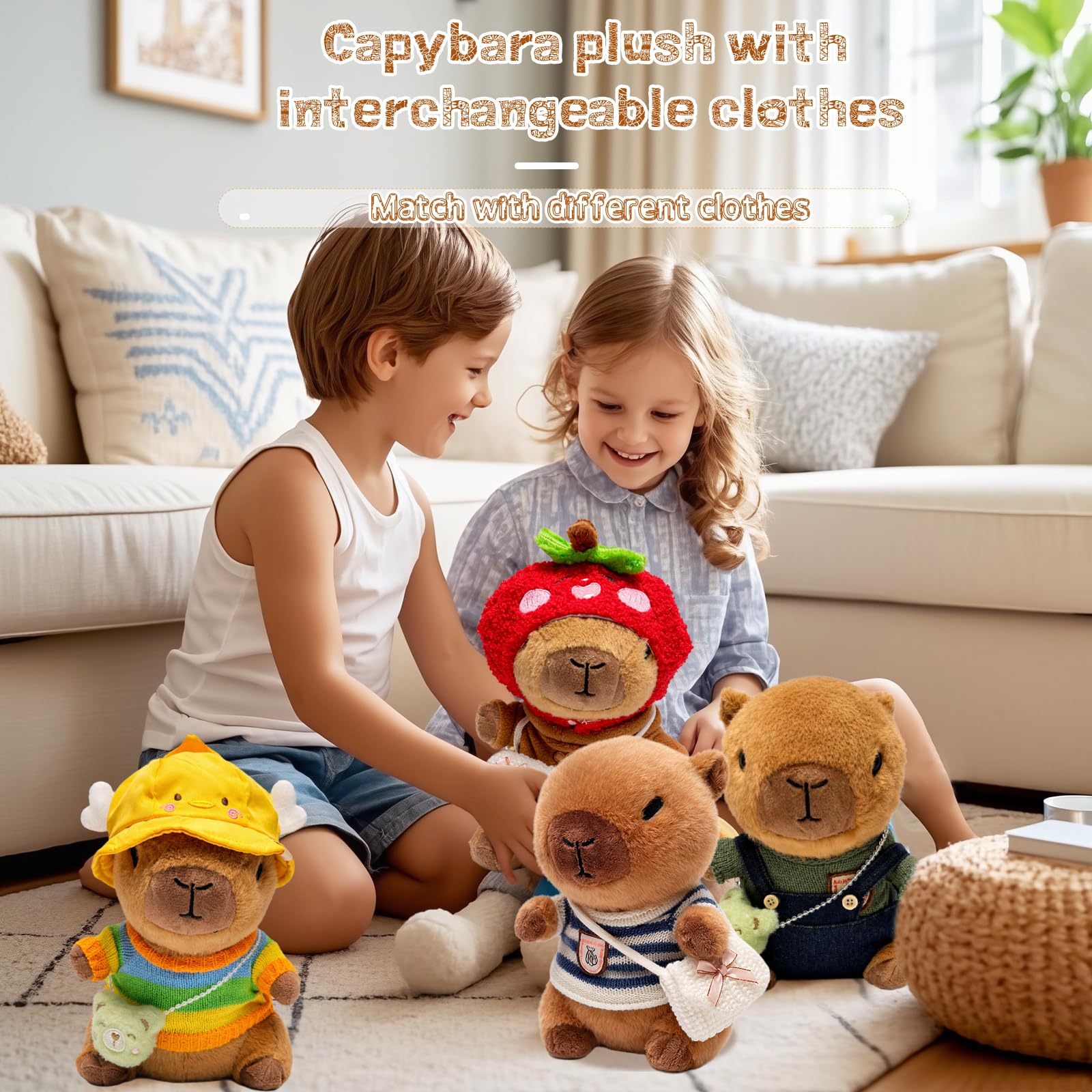 TITQWOP capybara plush ships vacuum-sealed and fluff-friendly