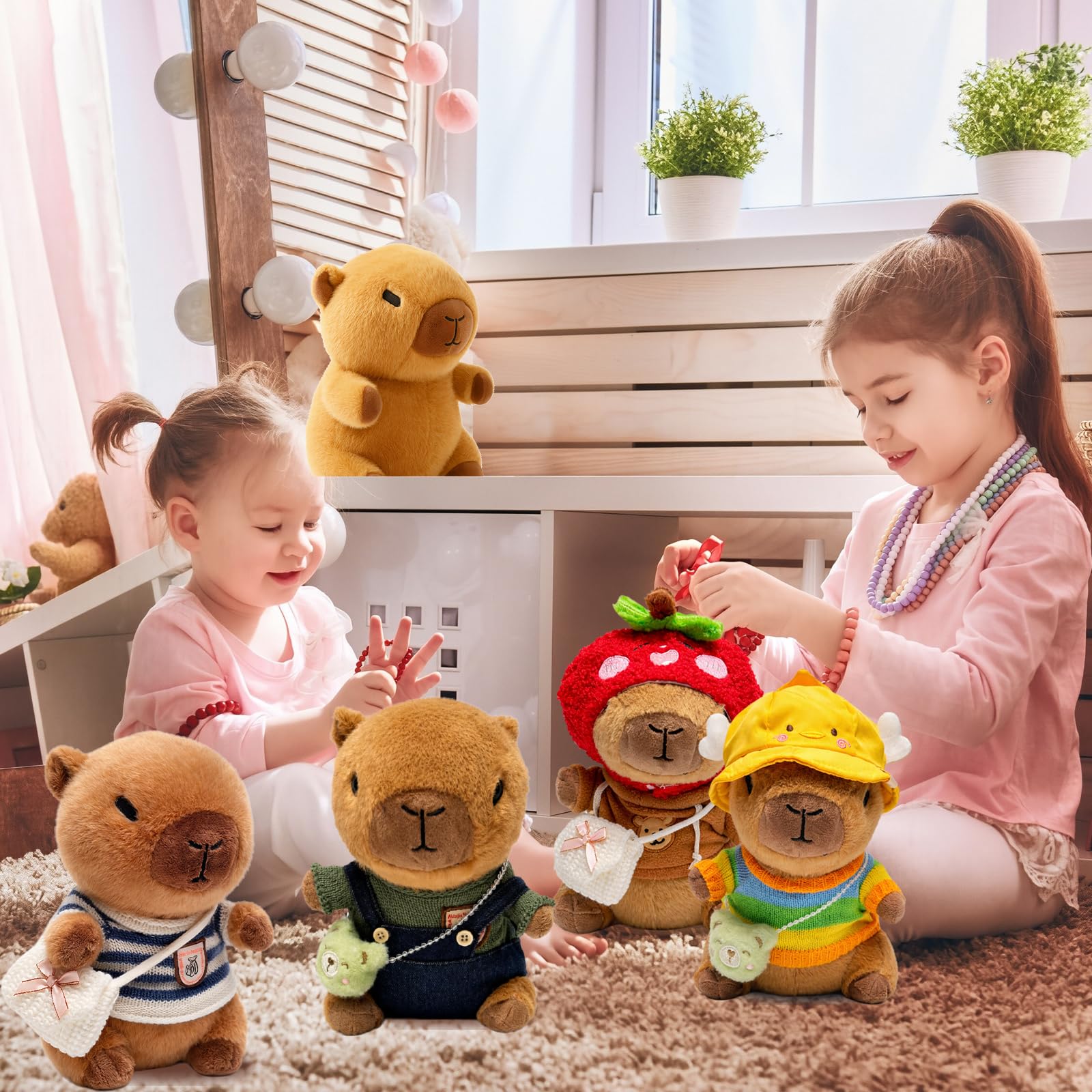 TITQWOP capybara plush makes a gift-ready option for kids