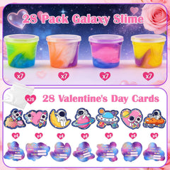TITRITH galaxy slime swirl with four glitter shades for creative play
