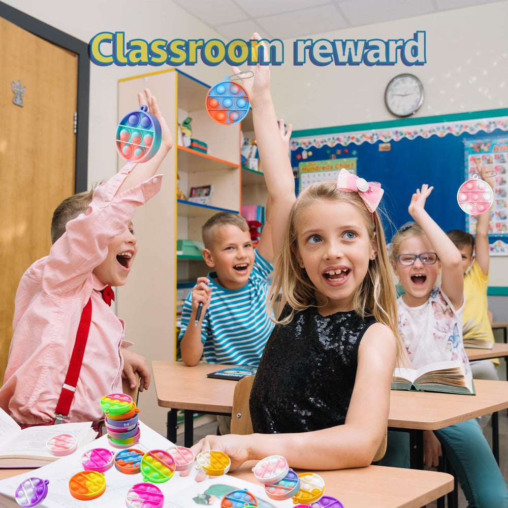 Tiusue vibrant colors mini fidget toys for active learning.