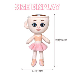 Tiuyov Italian Brainrot plush Ballerina Cappuccina with playful bedside charm