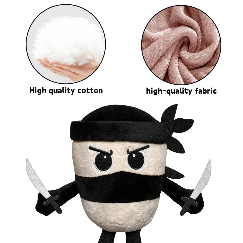 Tiuyov Tralalero Tralala plush expression close-up emphasizes moody charm for display.