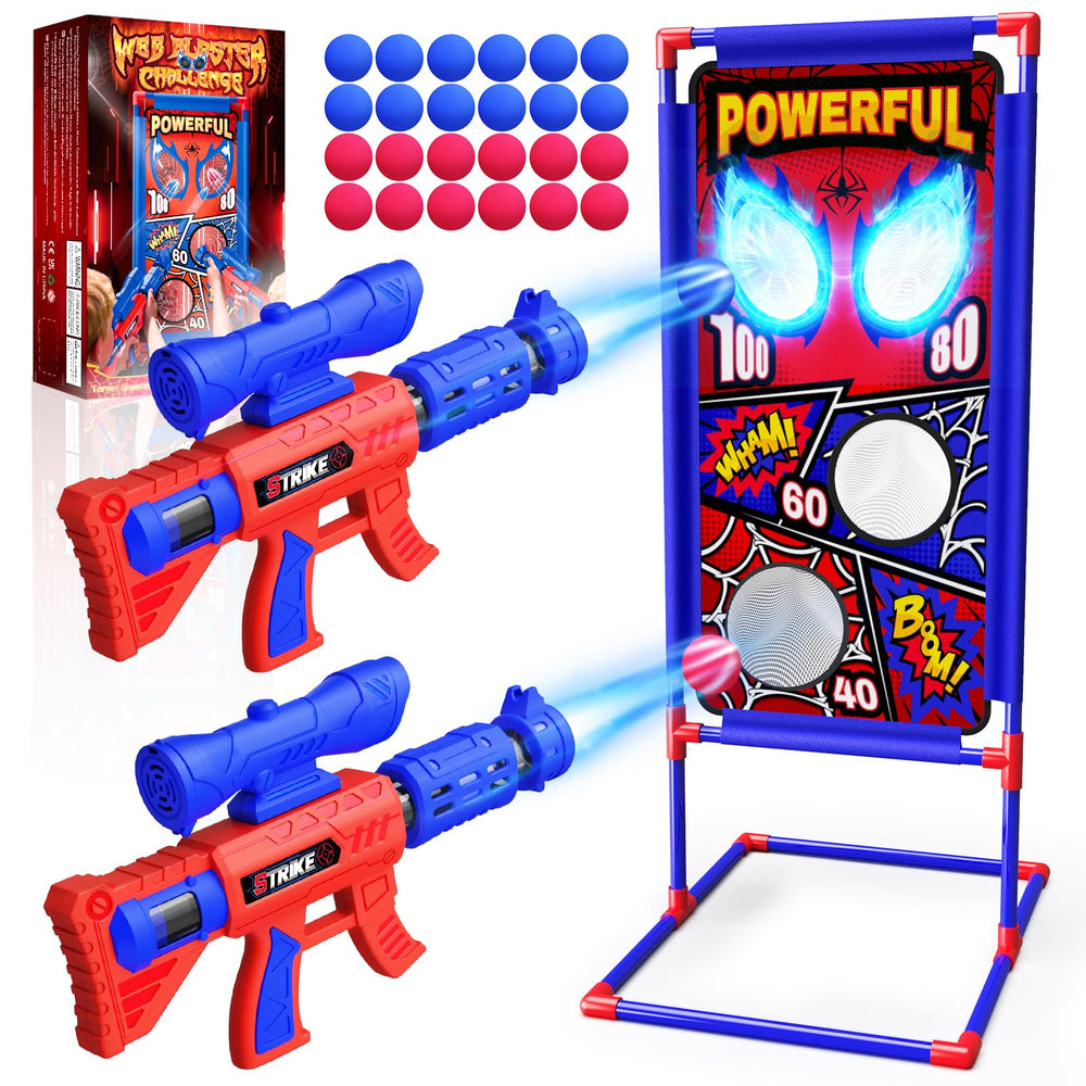 Tiyvnsi shooting toy set with hero target for action-packed indoor play.